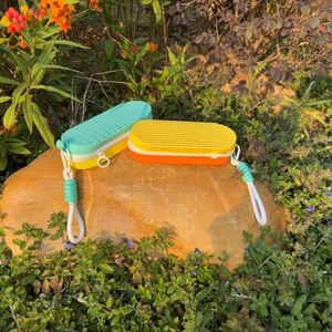 Travel Beach Large Luxury Eco-Friendly Silicone Soft Sunglass Storage Organizer Quick-Drying Zipper Goggles Eyeglasses <b>Cases</b> - Product Image 6