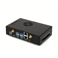Jetson Orin NX Super 8GB 117 TOPS AI Box Carte de développement IA pour vision avec double port réseau et OS Linux pour Core