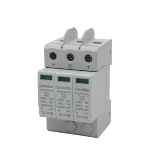 Lightning Protection Device Power Supply Class Solar PV 1000V 40kA Low Voltage DC SPD Surge Protector Device