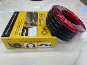 ملحقات السيارة طقم هيكل السيارة جانب السيارة شريط مضاد للتصادم جسم الجانب صب المطاط تريم حامي الباب - Product Image 3