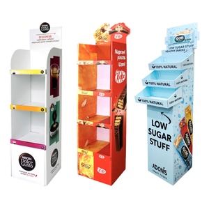 Retail Store Cardboard Display <b>Stands</b> for Promotional Purpose for Snack Candy <b>Drink</b> Dolls Gifts POP Displays - Product Image 1