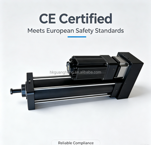 Electric <b>Linear</b> <b>Actuator</b> Aluminum Body Plunger Cylinder High Precision Motion Control ±0.02mm Accuracy - Product Image 2