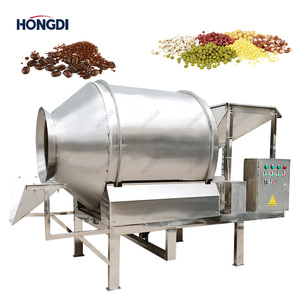 Mezcladora Industrial de Tambor Rotatorio con Entrada de Tolva Cuadrada, Mezcladora de Polvo de Gran Capacidad con Canal de Alimentación de Fácil Carga para Gránulos - Product Image 2