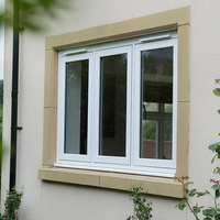AS2047 CE NFRC AS2047 TOMA Aluminiumfenster, Schiebefenster für Häuser Standard Doppelverglasung Europäischer Edelstahl Horizontal Modern