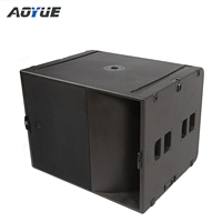Système de sonorisation professionnel KA21, enceinte 21 pouces, système line array, subwoofer néodyme 21''.