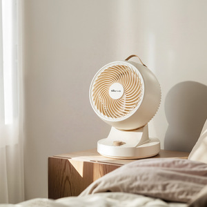 Little Bear Air Circulator Fan 12 In <b>Off</b> White Desktop Office Home Use - Product Image 2