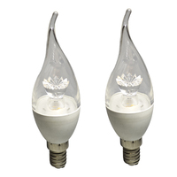 E12 E14 E27 Led filamento candelabros bombillas B11 E12 pequeña Base claro Led vela bombillas