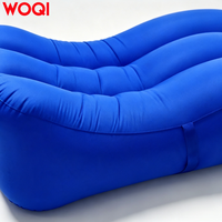 WOQI Moderne Portable Extérieur Canapé Gonflable Pliable Cool pour Camping Pique-Nique Famille Voyage Utilisation Chambre Salon