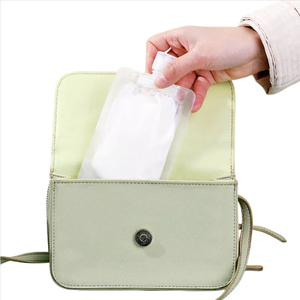 Reusable Stand-Up <b>Pouch</b> Packaging 30ml, 50ml, 100ml Shampoo, Cosmetics Travel-Size Packaging Small-Capacity Refill <b>Pouch</b> - Product Image 5