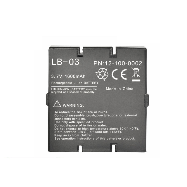 Lithium Ion 3.7V 1600mAh Replacement LB-03 Li-ion Battery for BIOLICHI M800 Vital Signs Monitor Medical