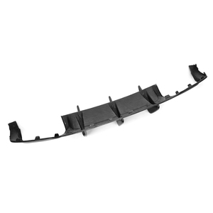 Pour <span class=keywords><strong>Mercedes</strong></span> Benz W204 <span class=keywords><strong>classe</strong></span> C C180 C200 C250 C350 2012 2013 2014 C63 Amg diffuseur de pare-chocs arrière en Fiber de carbone avec grandes ailettes - Product Image 5