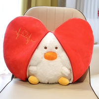 Lindo Peluche de Pato Reversible, Suave y Esponjoso, Se Transforma en Forma de Limón o Corazón, Perfecto para Regalos y Decoración Acogedora