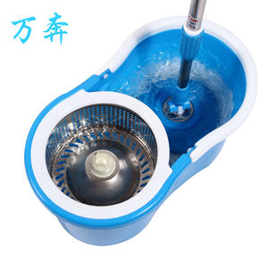 Seau essoreur Wanbeng avec panier en acier inoxydable et orifice de drainage pour un nettoyage facile - Product Image 4