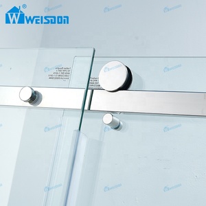Custodia per <span class=keywords><strong>doccia</strong></span> scorrevole in <span class=keywords><strong>vetro</strong></span> temperato con porta <span class=keywords><strong>doccia</strong></span> in acciaio inossidabile di Design di lusso Weisdon - Product Image 3