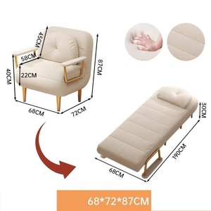 <span class=keywords><strong>Canapé</strong></span>-lit pliable, ensemble pour la maison, salon, <span class=keywords><strong>petit</strong></span> appartement, multifonctionnel, utilisation hôtelière, <span class=keywords><strong>canapé</strong></span> nuage crème réglable - Product Image 6