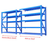 300Kg/niveau CE certifié robuste Durable réglable entrepôt industriel organisateur rayonnage étagère de stockage en métal