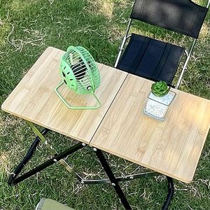 Bàn gỗ gấp gọn nhẹ bền hiện đại với khung kim loại dùng cho cắm trại, dã ngoại, du lịch, sân vườn & công viên - Product Image 5