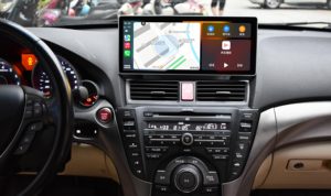 Pour Acura TL 2009-2012 Écran tactile 12,3 pouces Navigation GPS intégrée Android Auto CarPlay Audio haute résolution Carte SD Montage sur tableau de bord TV - Product Image 2