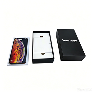High End <b>Foldable</b> Magnetic Headset Packaging <b>Box</b> Custom Logo Rigid Paper Packaging for Audio Accessories - Product Image 3