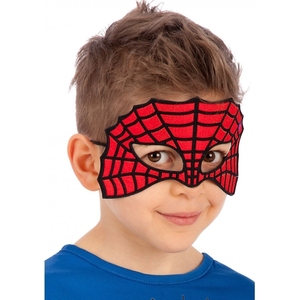 Maschera in tessuto a forma di ragno per bambini - Product Image 1
