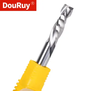 Milling Cutter Woodwork UP DOWN Cut 2 Flutes Spiral Carbide Milling Tool CNC Router Compression Wood End Mill Cutter Bits