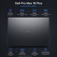 Pour Pro Max 18 Plus Ordinateur portable professionnel 18 pouces Grand écran Haute performance Ordinateur portable Intel Core SSD Windows 11 Home 1080p