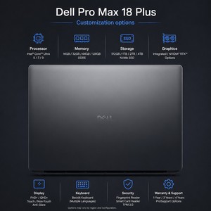 Laptop Professionale Pro Max 18 Plus con Schermo Grande da 18 Pollici, Alte Prestazioni, Intel Core, SSD, Windows 11 Home, 1080p - Product Image 6