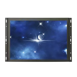 1920 x 1080 Industrial grade 13 inch lcd monitor touch screen open frame with HDMI VGA USB DVI AV AU input