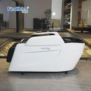 Elektrischer Friseurstuhl für Friseursalon und Barbershop mit Wasserzirkulation, Ganzkörpermassage und Kopf-Spa-Funktion, Waschliege für Haarwäsche - Product Image 5