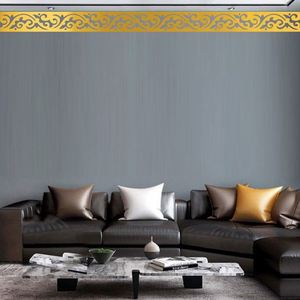 Hot Reflection Back with Glue Multi Color Home Decoration Waterproof Acrylic <b>Mirror</b> 3d Sticker Wall Stickers - Product Image 4