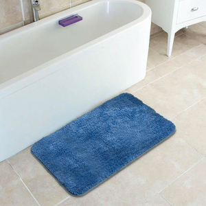 세탁 가능한 나일론 바닥 매트, 인쇄된 '웰컴' 입구 러그, TPR 백킹, 미끄럼 방지, 가정 및 사업장용 - Product Image 1