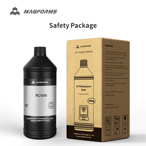 RC600-<span class=keywords><strong>Magforms</strong></span> de résine photosensible en céramique d'imprimante 3D 405nm résine d'imprimante de cire rouge de pression UV pour la dentisterie de dureté élevée - Product Image 6