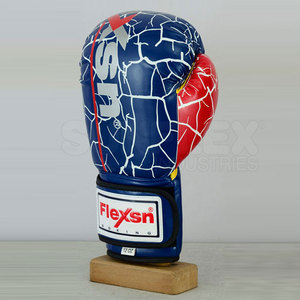 Gants de boxe en cuir robustes pour adultes de 8oz 16oz fabriqués sur mesure vente en gros de haute qualité Arts martiaux Sports Design Propre - Product Image 5