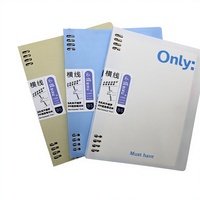 Cuaderno recargable B5 de hojas sueltas, carpeta transparente, planificador personal, recambio de papel para cuaderno, fabricante
