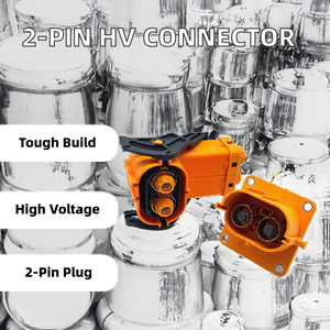Conector HVIL de Alta Tensión de 2 Pines para Cable de 50 mm², Aplicación de Potencia de 250 A, 1P - Product Image 2