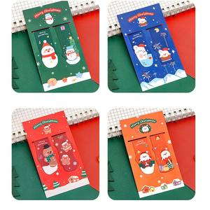 Haute qualité dessin animé magnétique signets <span class=keywords><strong>Page</strong></span> marqueurs papier livre <span class=keywords><strong>marque</strong></span> noël imprimé signet pour les enfants - Product Image 4