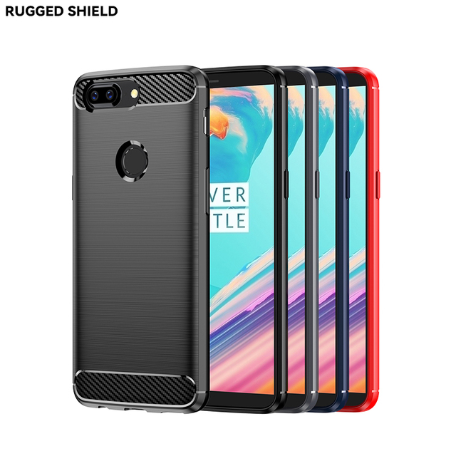 Best Selling Rugged Shield TPU Shockproof Phone Case for OnePlus 5T-1.8mm Thin