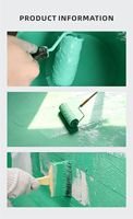 Revêtement imperméable flexible haute résistance PUXIANG, polymère acrylique modifié anti-fissures pour salle de bain et construction murale