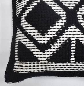 Nouvel arrivage de taies d'oreiller et de coussins à motif géométrique pour la maison et l'hôtel, technique tricotée décorative - Product Image 2