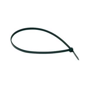 Bridas de poliamida negras 2.5x160mm 25 unidades - resistentes, flexibles y duraderas; ideales para agrupar cables y organizar espacios. - Product Image 1