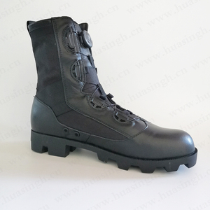ZXY, Botas de combate de diseño especial con hebilla rotativa Popular en <span class=keywords><strong>Indonesia</strong></span> Botas tácticas sin marcas de cuero de grano completo HSM315 - Product Image 2