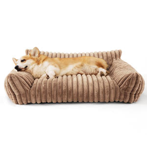 Luxus kleine Kaninchen Plüsch Haustier Kissen Solid Square Hunde bett Modernes Cartoon Design Klassische weiche wasch bare Katzen matte für den Winter - Product Image 1