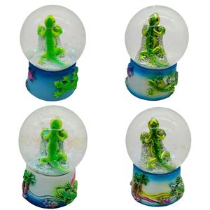 Wholesale Transparent Glass Water <b>Ball</b> Knick-Knacks Home Decor Resin Crafts Animal Polyresin Snowflake <b>Crystal</b> <b>Ball</b> Ornaments - Product Image 1
