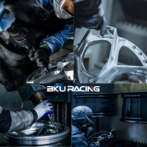 Cerchi in Lega Forgiati Bku a 2 Pezzi 5X112 per Mercedes Benz Classe E R107 W126 W124 <span class=keywords><strong>R129</strong></span> W201, Personalizzabili 17 18 19 Pollici con Bordo Profondo - Product Image 5