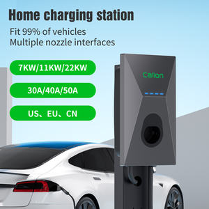 สถานีชาร์จรถยนต์ไฟฟ้าพลังงานแสงอาทิตย์แบบติดผนัง 7Kw 11Kw 22Kw แท่นชาร์จไฟฟ้ากระแสสลับ สำหรับยานยนต์ไฟฟ้า ชนิดที่ 1/2  GB/T - Product Image 4