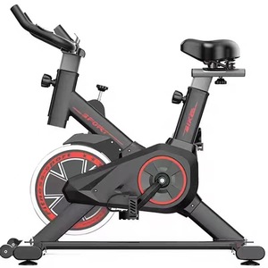 Vélo d'appartement commercial à transmission par courroie silencieuse pour salle de sport, club et domicile, réglage précis de la résistance par bouton pour contrôler l'intensité de l'entraînement - Product Image 1