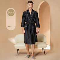 Albornoz de Verano para Mujer, Cómodo, Suave al Tacto, Tejido, Diseño Delgado y Fresco, Mangas de Estilo Simple, Toalla de Baño con Logotipo Personalizado