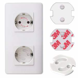 Cache-prise électrique français Prodigy pour la sécurité des bébés, protection domestique, grande taille, étanche, certifié EN71 - Product Image 2