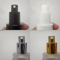Bouteilles pulvérisatrices en verre ambré de haute qualité, de qualité cosmétique, résistantes au gel, avec logo personnalisé, certifiées LFGB ISO, 30 ml, 60 ml, 100 ml, 120 ml
