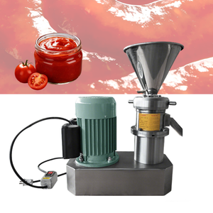 Conception conviviale Moulin à sésame Moulin colloïdal à grande échelle Machine industrielle de fabrication de beurre de cacahuètes Machine de fabrication de pâte de sésame - Product Image 1